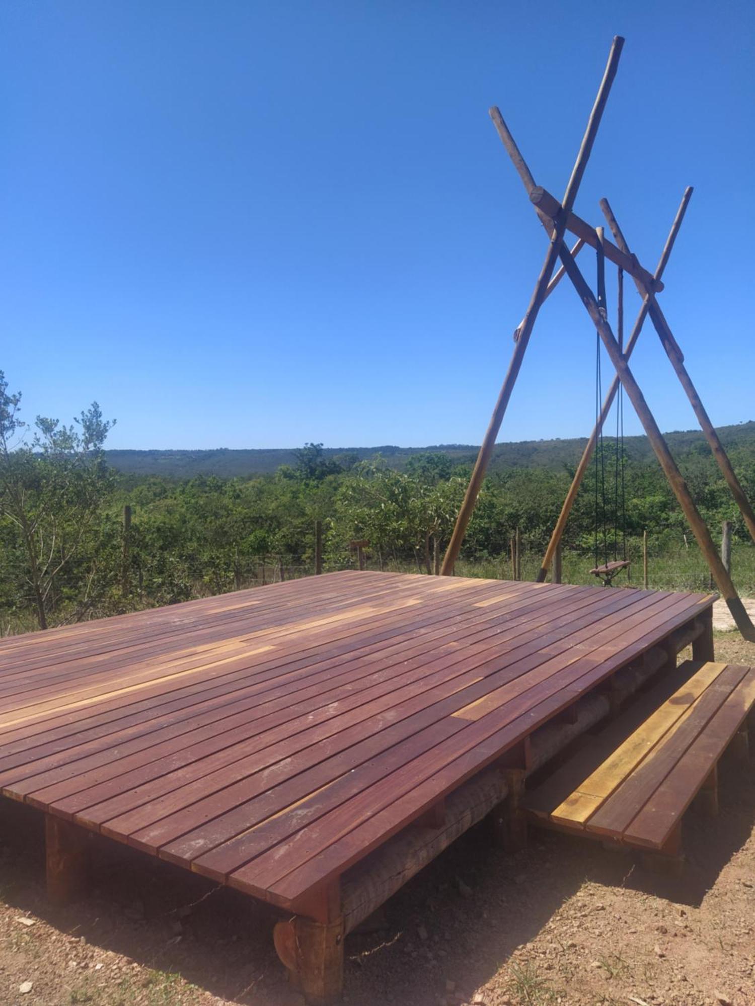 Chalé aconchegante, pertinho da cidade e conectada a natureza Brasília Exterior foto